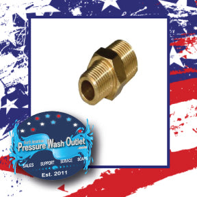BRASS REDUCING NIPPLES MPT